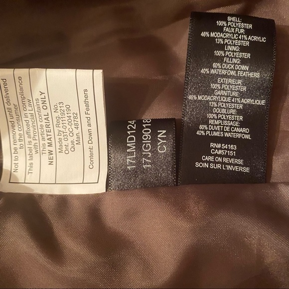 Kenneth Cole NY Faux Fur Trimmed Hood Puffer Coat - Picture 5 of 12